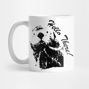 Hello From The Otter Side ! Mug